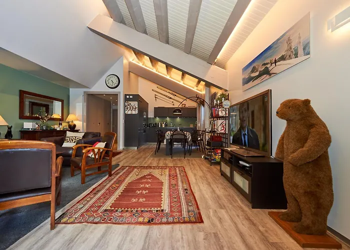 Daire Tsaumiau, 3br, Perfect View, Skilift 170m! Crans-Montana